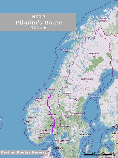 Pilgrim's Route 700 km (NSR 7)