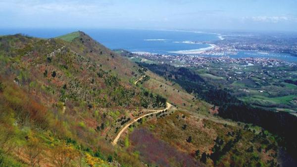 Hondarribia form Jaizkibel