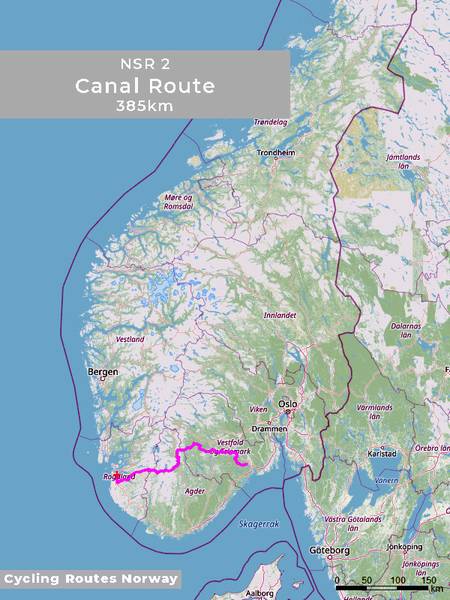Canal Route 386 km (NSR 2)