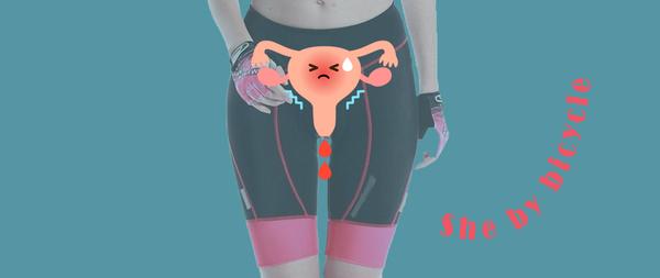 Menstruation by bicycle