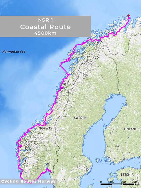 Coastal Route 4500 km (NSR1)