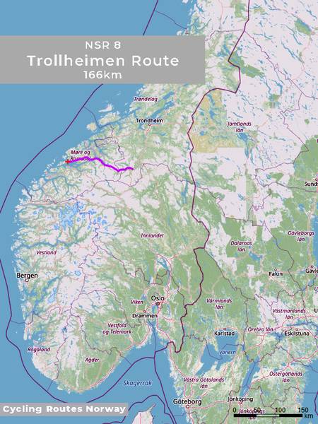 Trollheimen Route 166 km (NSR 8)