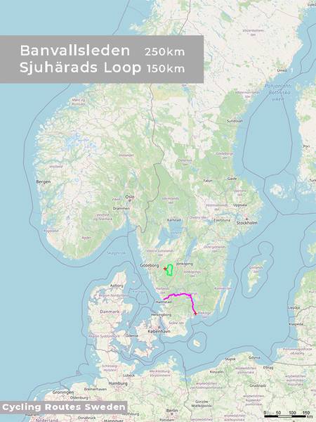 Rail Trail Cycle Routes Sweden