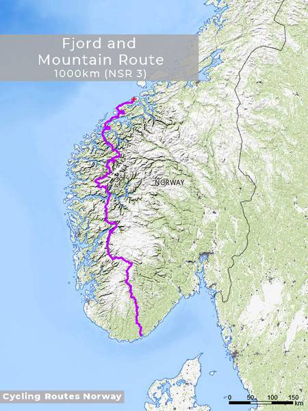 Fjord and Mountain Route 1000 km (NSR 3)