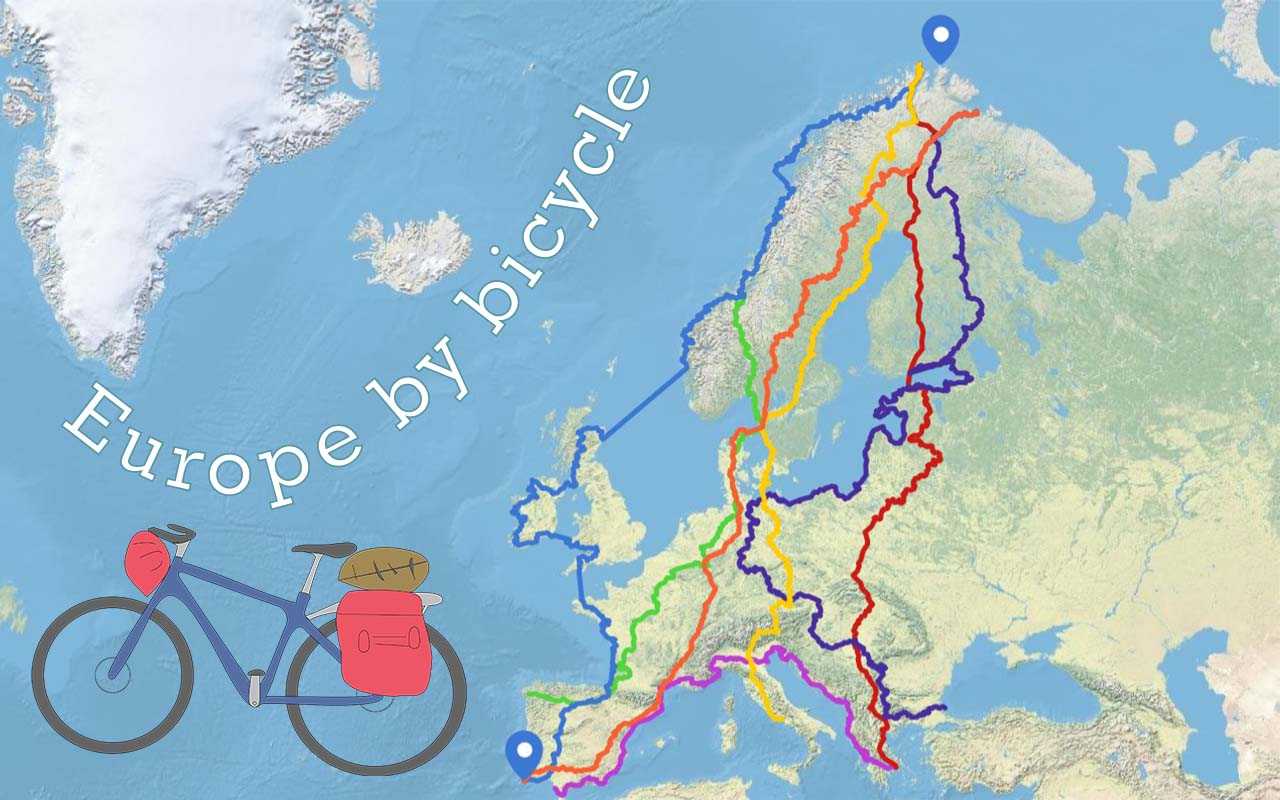 7 Radwanderwege durch Europa