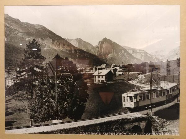 Old Cortina d'Ampezzo train