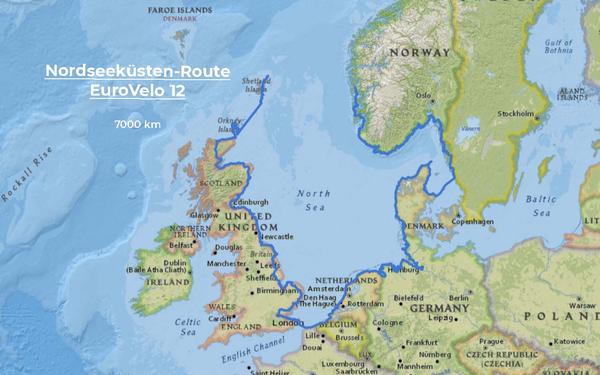Nordseeküstenroute EuroVelo 12