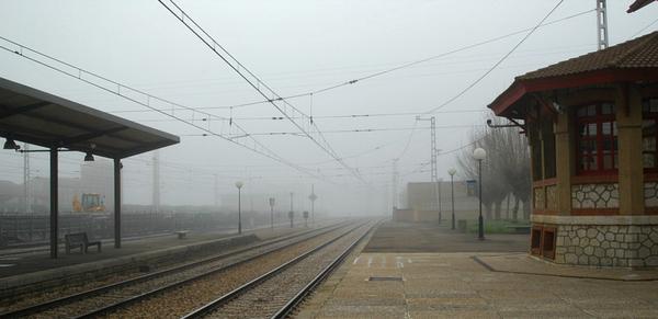 Sahagún's train station